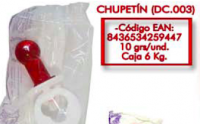 KG. CHUPETÍN. (CAJA 6 KG).